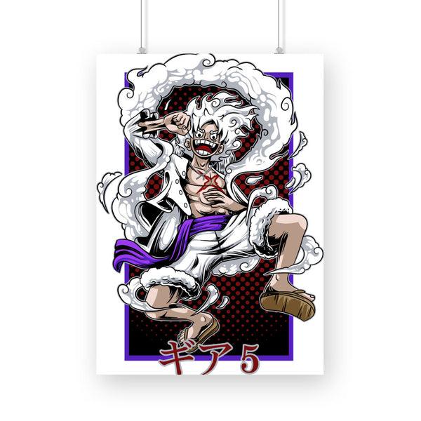 Luffy Gear 5 (One Piece) - Poster - MutantCobra